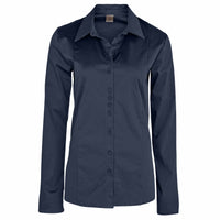 Longlady Blouse Dienne Donkerblauw | Tall