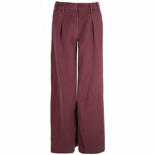 Bloomers Broek Luisa Lyocell Bordeaux | Tall