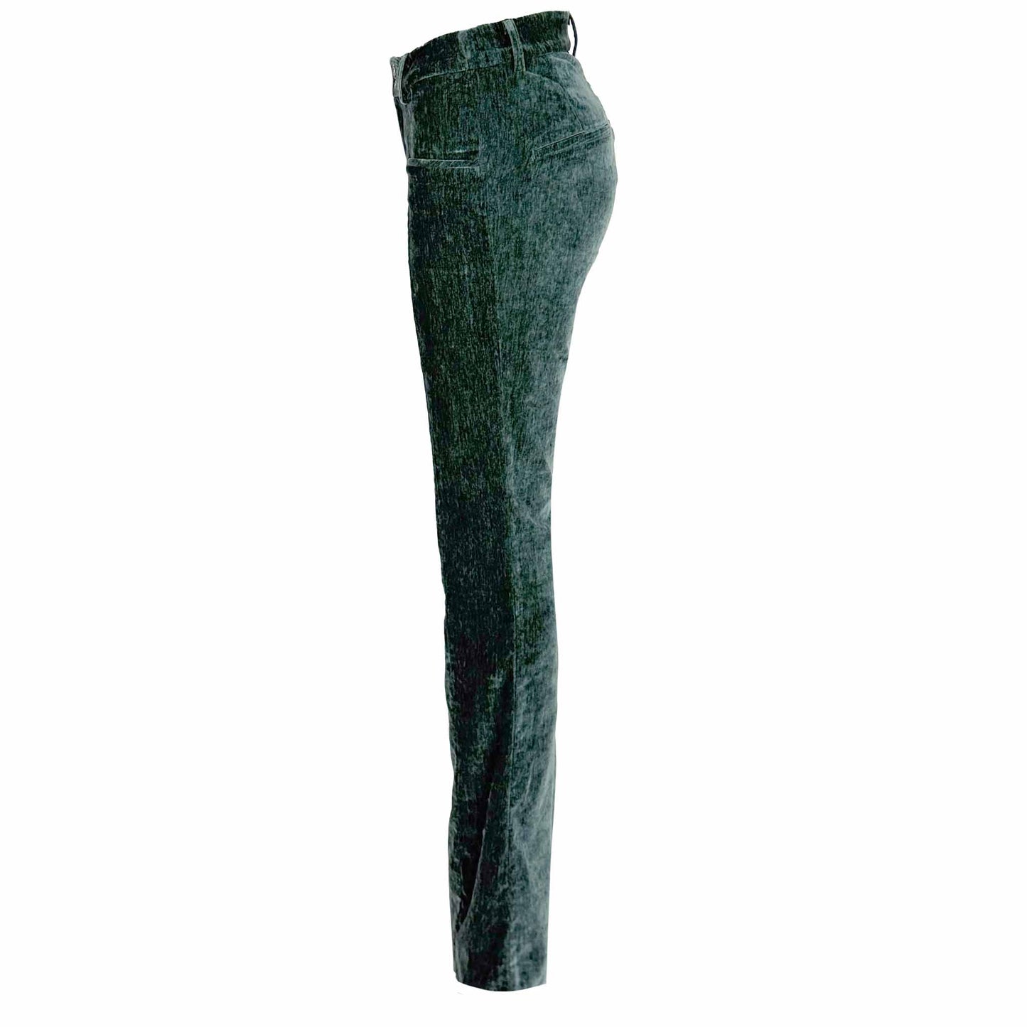 LongLady Broek Betty Chenille Petrol | Tall