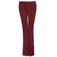 LongLady Broek Byba Suedine Bordeaux | Tall