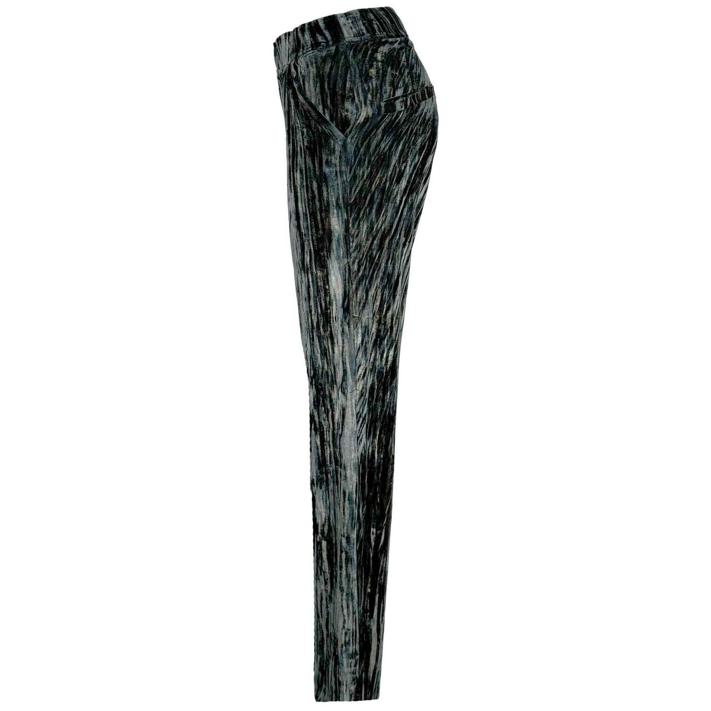 LongLady Broek Nynda Crushed Velvet | Tall