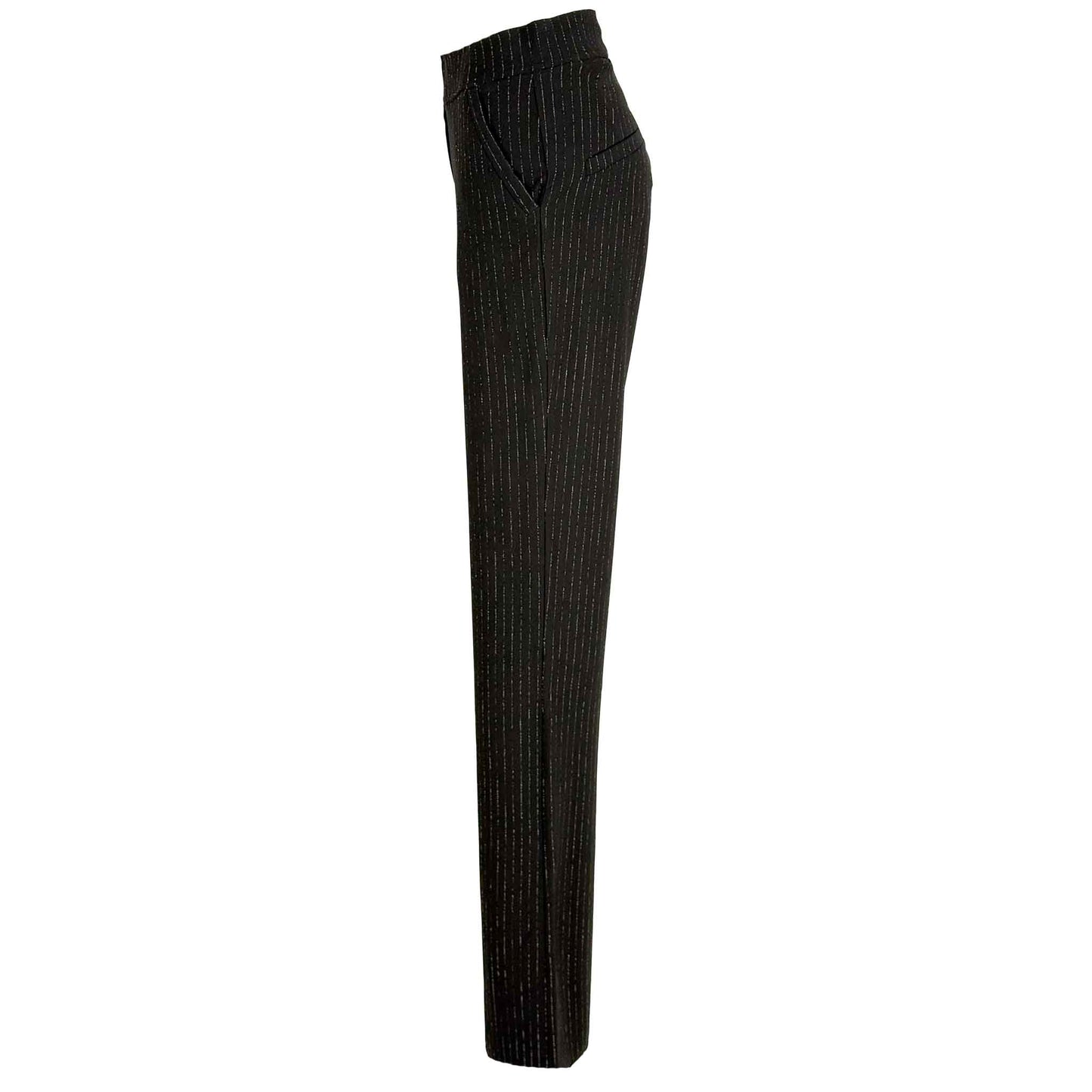 LongLady Broek Nynda Zwart Lurex | Tall