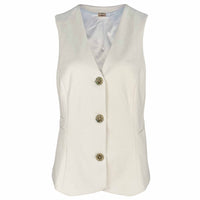 LongLady Gilet Gina Offwhite | Tall