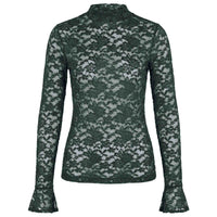 Longlady Shirt Tinke Donkergroen | Tall
