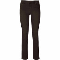 Wonderjeans WT Semi Skinny Donkerbruin, tall jeans voor lange vrouwen
