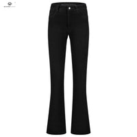 Wonderjeans WF Flared Zwart, tall jeans voor lange vrouwen