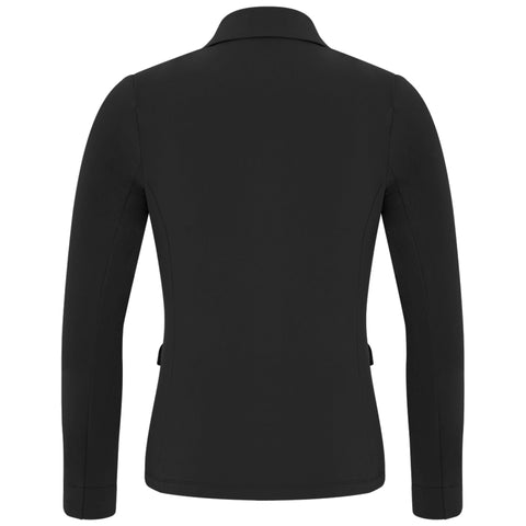 Aime Blazer Ivy Zwart, tall kleding voor lange dames, achteraanzicht