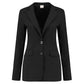 Tall Longlady Z Blazer Travel Strong Zwart - lange vrouwen