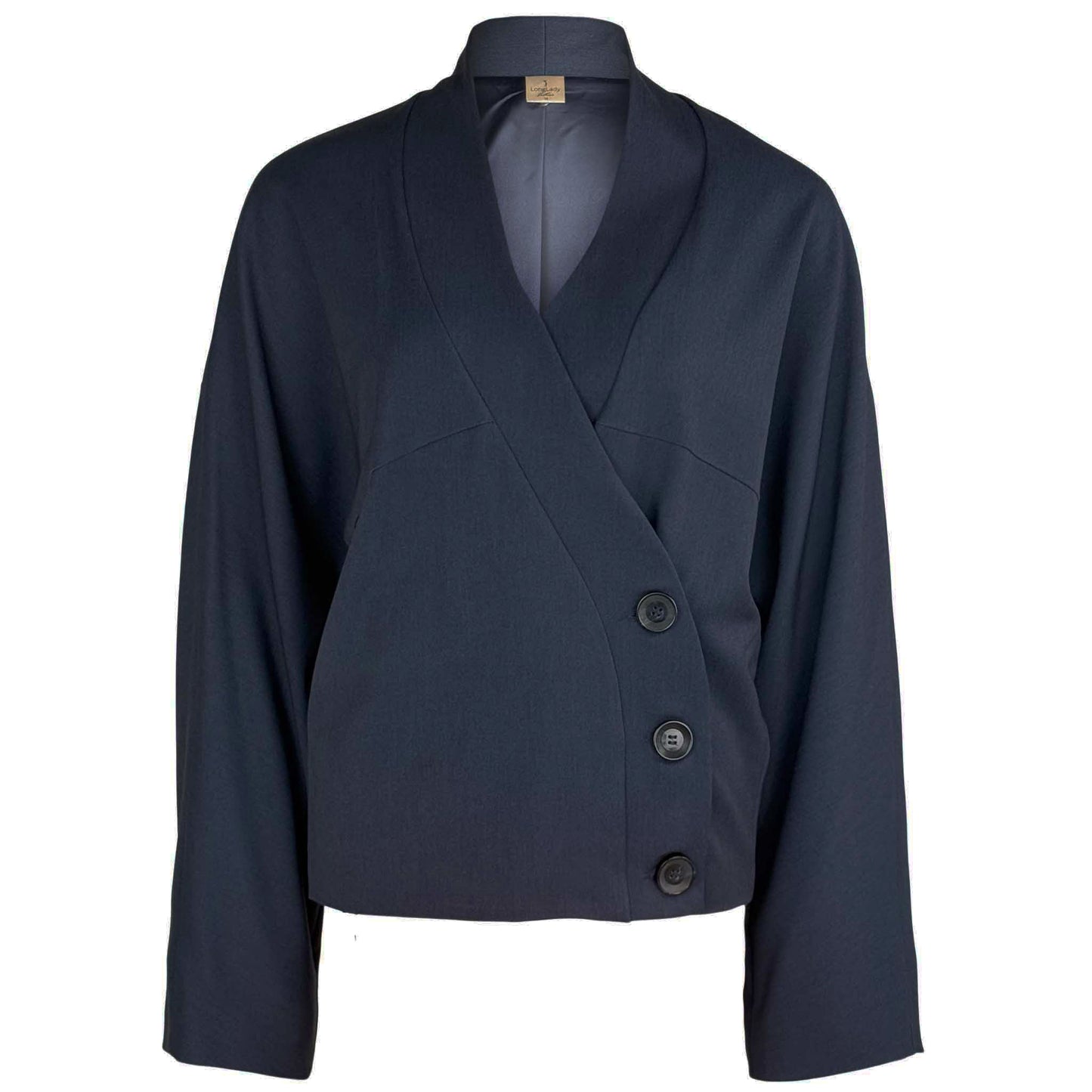 Longlady Blazer Carry Donkerblauw | Tall
