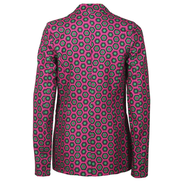 Only-M Blazer Hexacon, tall kleding voor lange dames, achteraanzicht