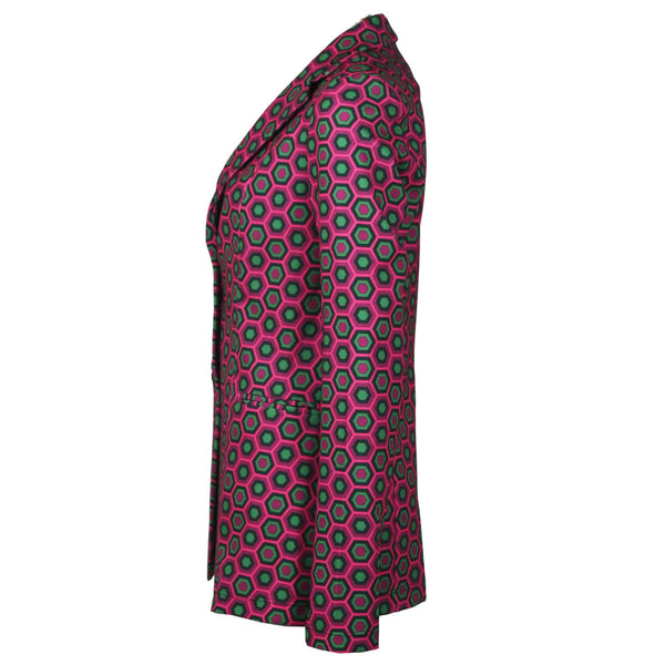Only-M Blazer Hexacon, kleding voor lange vrouwen, zijaanzicht