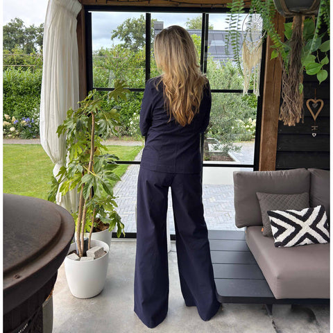 TQ Blazer Manja V Denim, tall kleding voor lange vrouwen