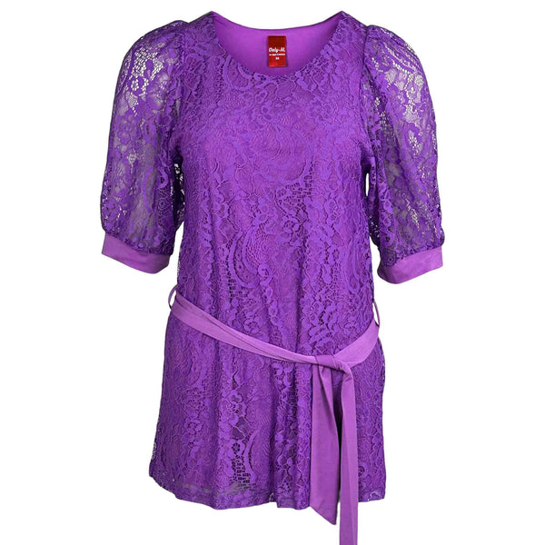 Only-M Blouse Kant, tall kleding voor lange vrouwen