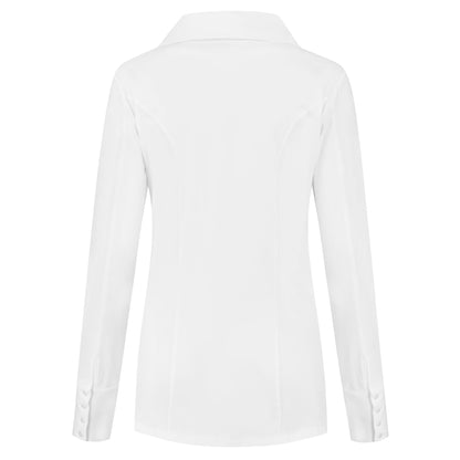 Only-M Blouse Sporty Wit | Tall