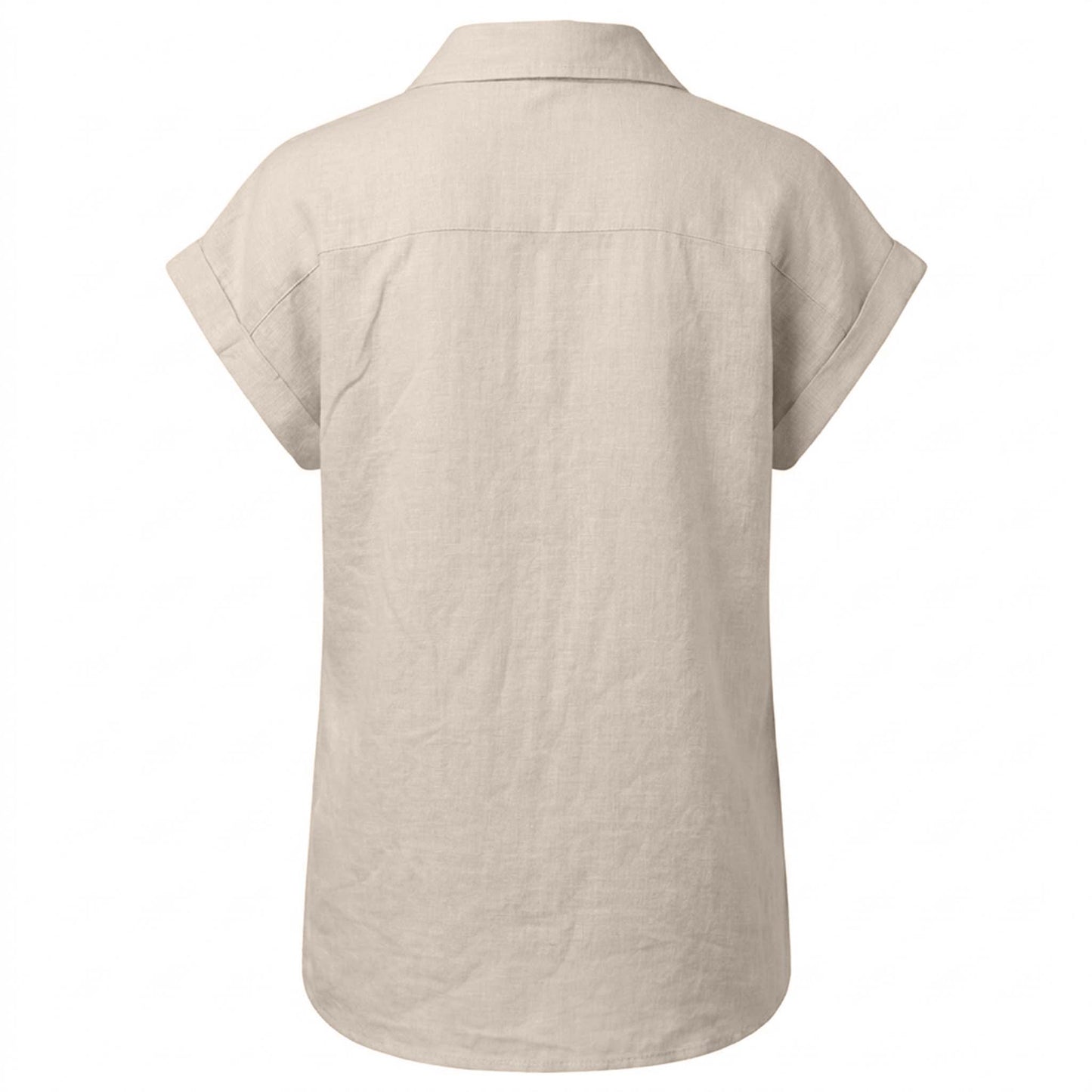Sequoia Blouse Linnen Lichtbeige | Tall