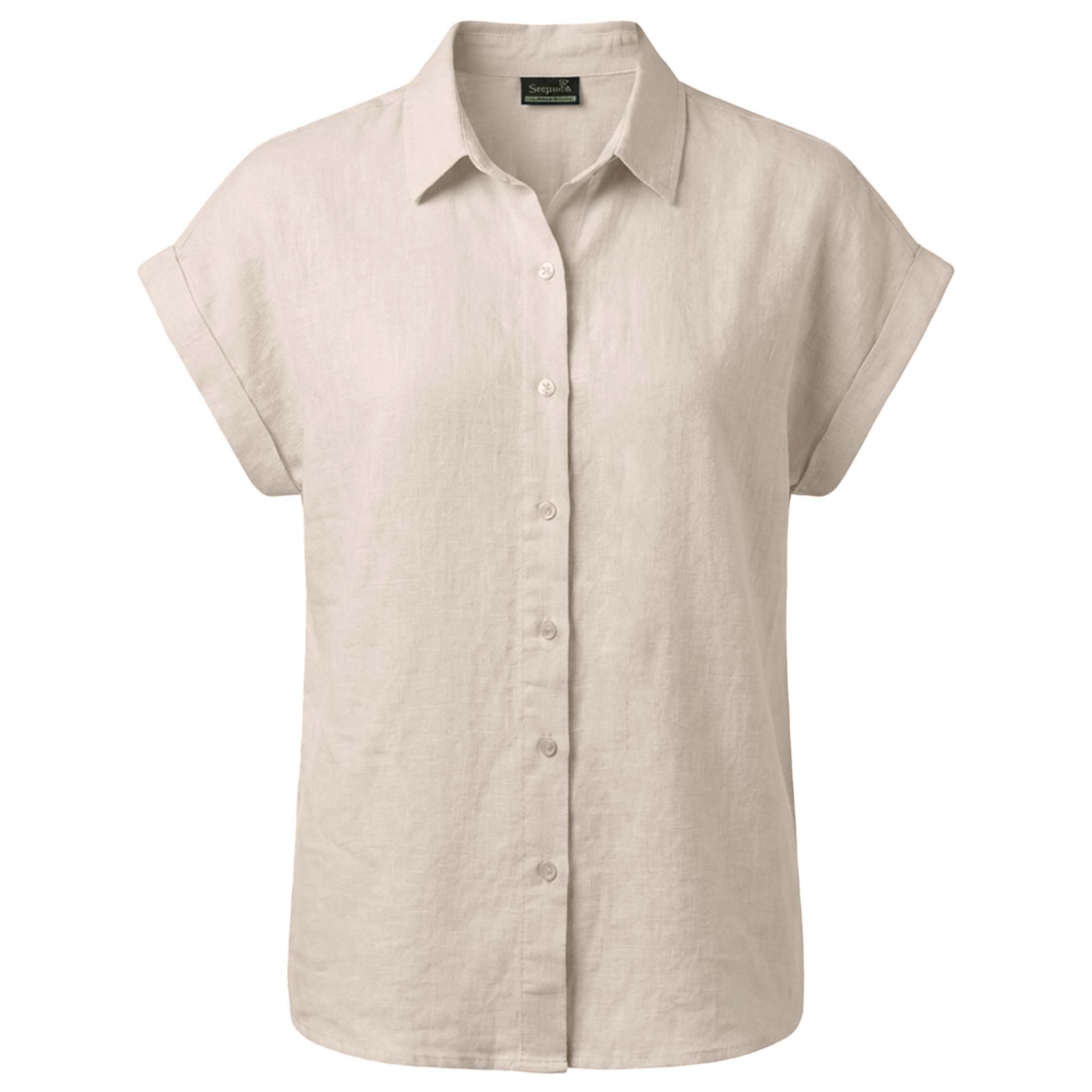Sequoia Blouse Linnen Lichtbeige | Tall