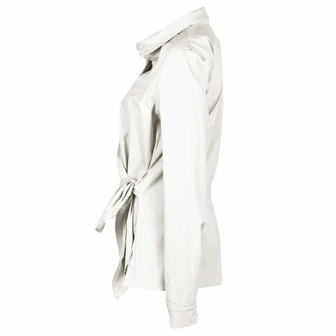 Longlady Blouse Dana, kleding voor lange vrouwen, zijaanzicht