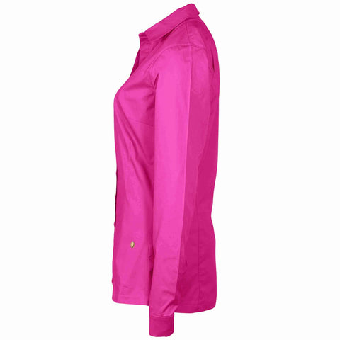 Longlady Blouse Diana, kleding voor lange vrouwen, zijaanzicht