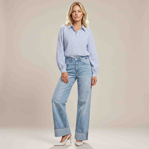 ICNK Blouse Lexie, tall kleding voor lange vrouwen