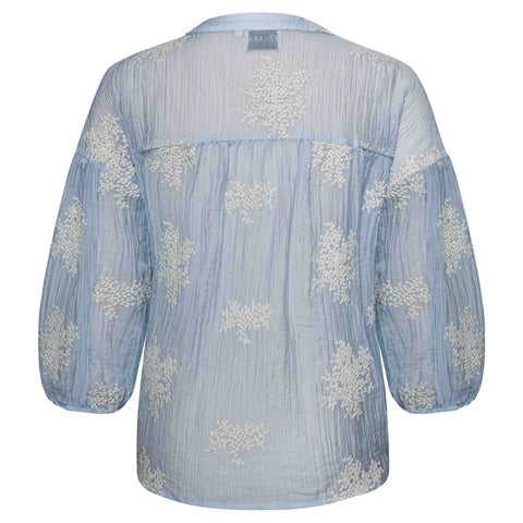 Kimara Blouse Marion, tall kleding voor lange dames, achteraanzicht