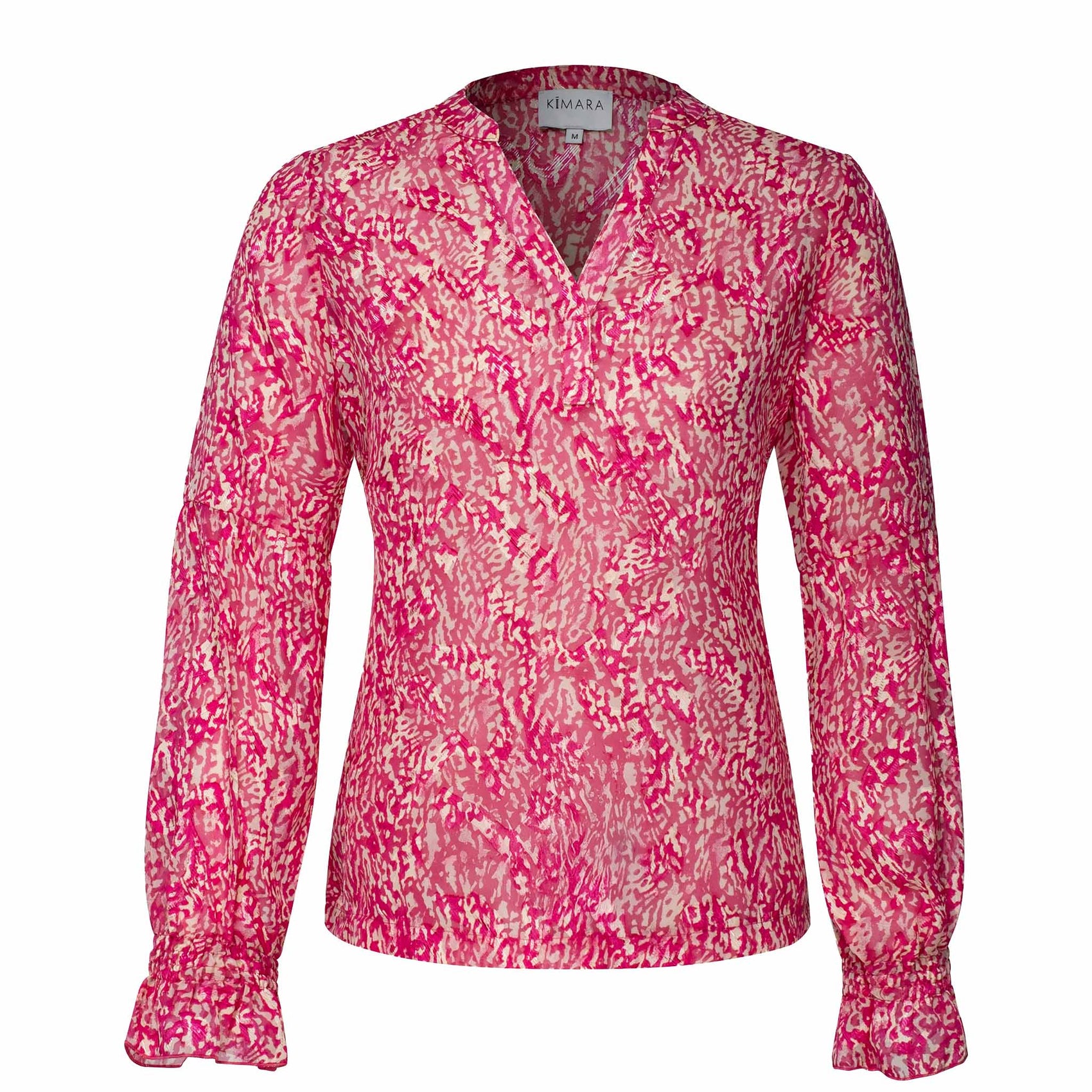 Tall Kimara Blouse Thesa Fuchsia - lange vrouwen