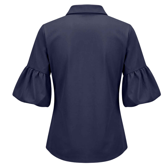 Longlady Blouse Dara Donkerblauw | Tall