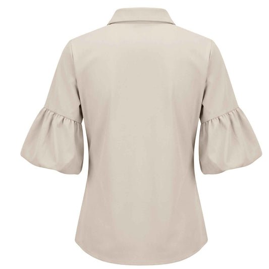 Longlady Blouse Dara Lichtbeige | Tall