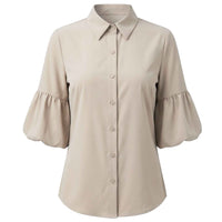 Longlady Blouse Dara Lichtbeige | Tall