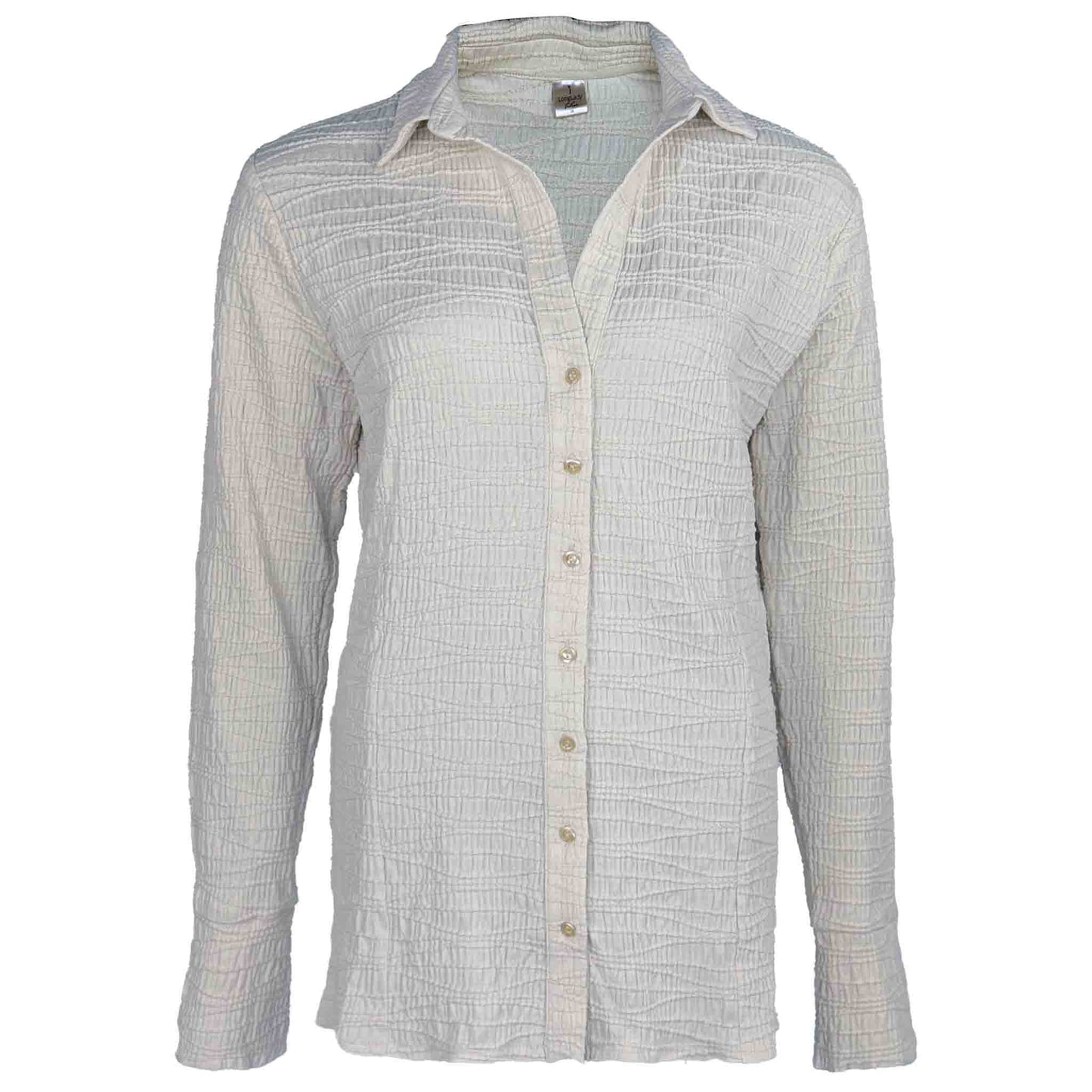 Longlady Blouse Darien Creme | Tall