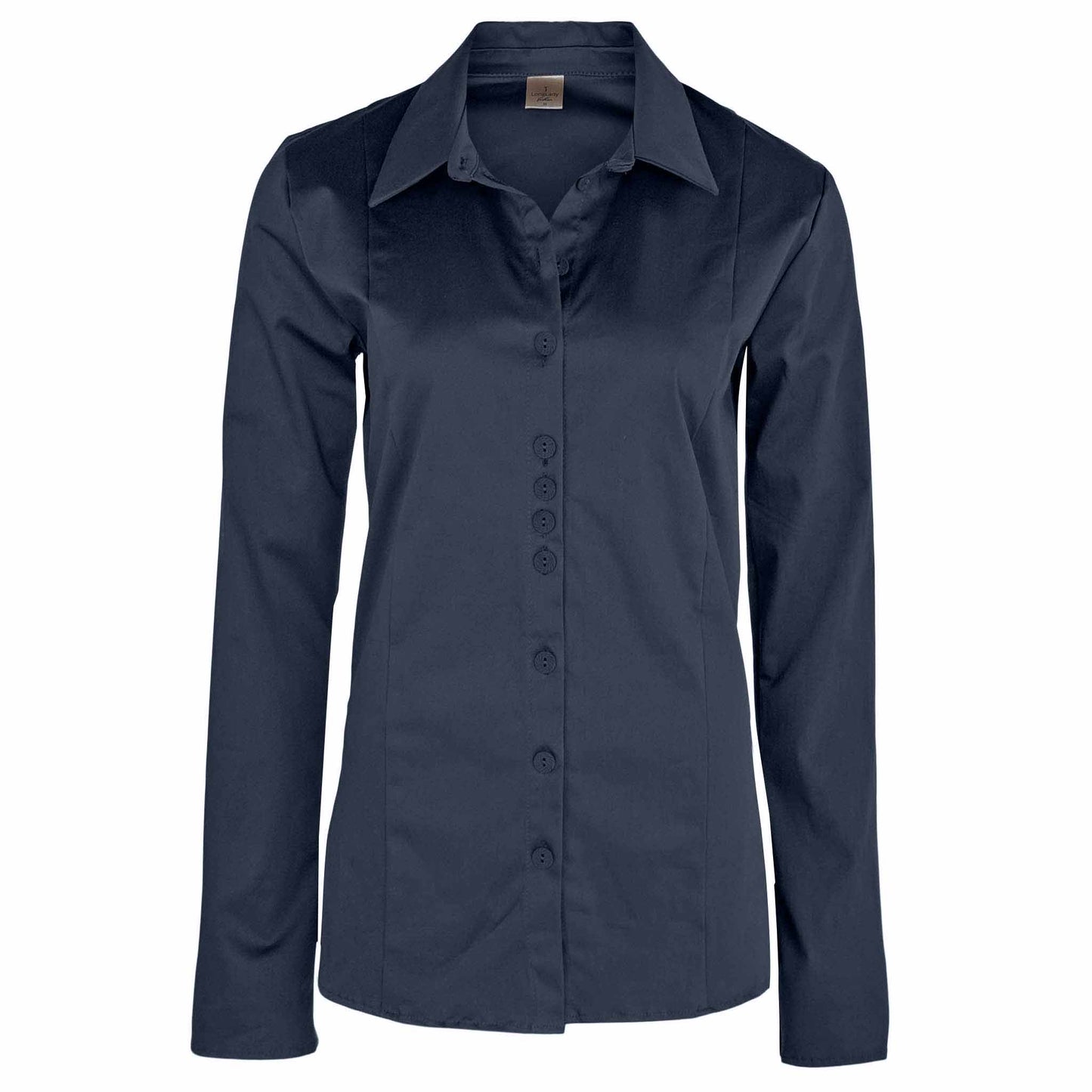 Longlady Blouse Dienne Donkerblauw | Tall