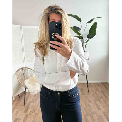 Longlady Blouse Dienne Offwhite | Tall