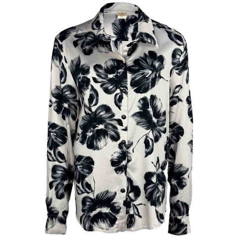 Longlady Blouse Dina Bloem, tall kleding voor lange vrouwen