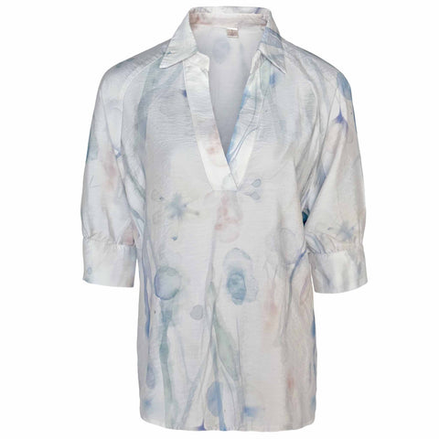 Longlady Blouse Dionne Aquarelle, tall kleding voor lange vrouwen