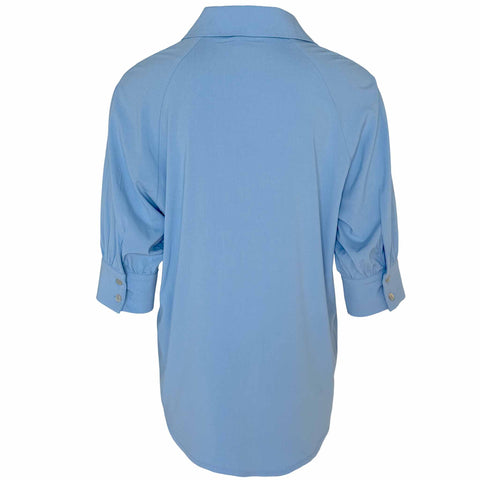 Longlady Blouse Dionne, tall kleding voor lange dames, achteraanzicht
