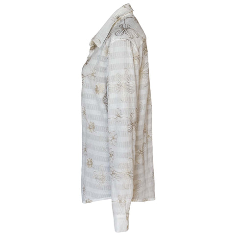 Longlady Blouse Dyna, kleding voor lange vrouwen, zijaanzicht