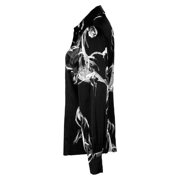 Only-M Blouse Cavallo, kleding voor lange vrouwen, zijaanzicht