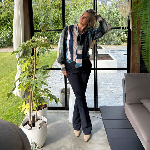 Only-M Blouse Degrade, tall kleding voor lange vrouwen