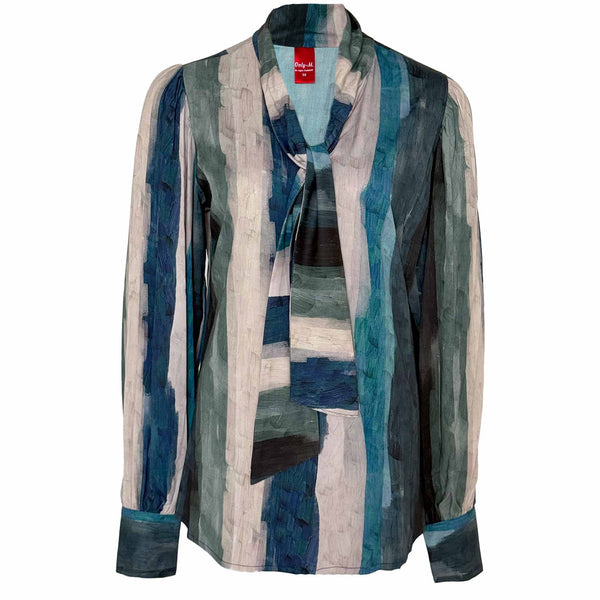 Only-M Blouse Degrade, tall kleding voor lange vrouwen