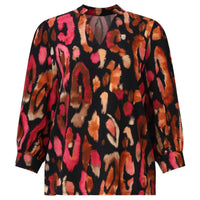 Smashed Lemon Blouse Print Fuchsia | Tall