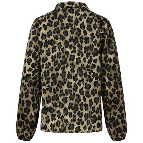 Smashed Lemon Blouse Print Groen, tall kleding voor lange dames, achteraanzicht