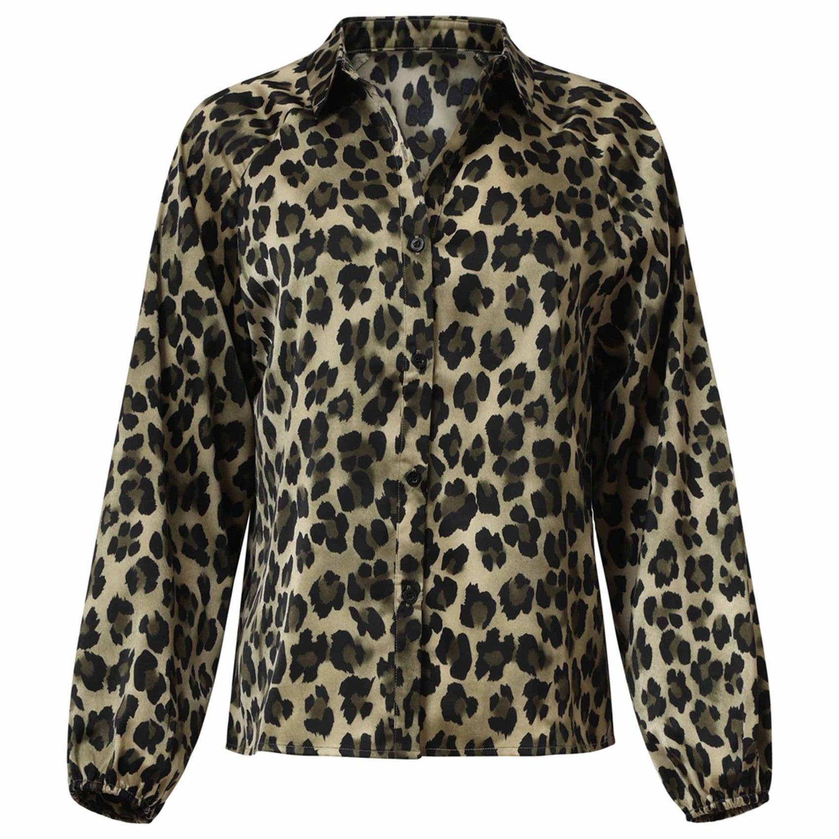 Smashed Lemon Blouse Print Groen | Tall