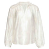 Smashed Lemon Blouse Offwhite Borduur lange dames Tall voorzijde