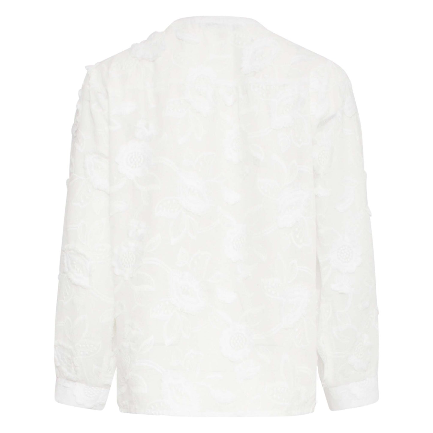 Smashed Lemon Blouse Wit Embroidery | Tall