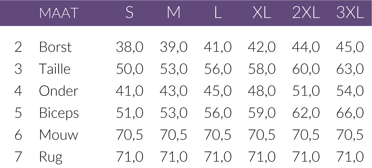 Maattabel TQ Blouse Rea Travel Poplin | Tall