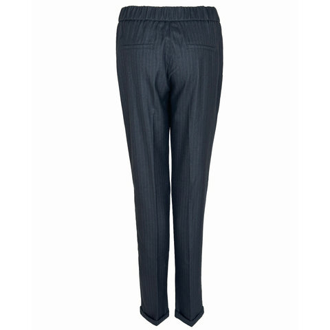 Bluefire Broek Carol Pinstripe, tall kleding voor lange dames, achteraanzicht