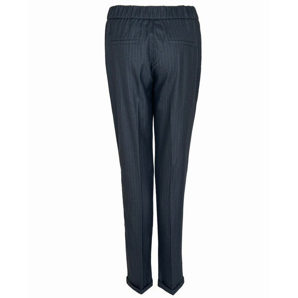 Bluefire Broek Carol Pinstripe, tall kleding voor lange dames, achteraanzicht