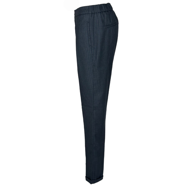 Bluefire Broek Carol Pinstripe, kleding voor lange vrouwen, zijaanzicht