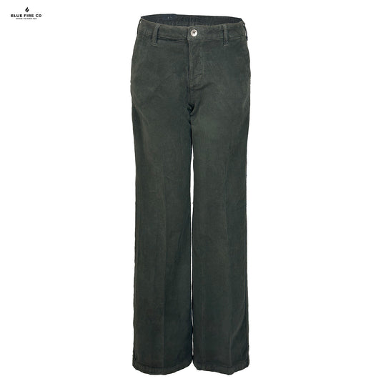 Bluefire Jeans Marlene Rib Green Shadow