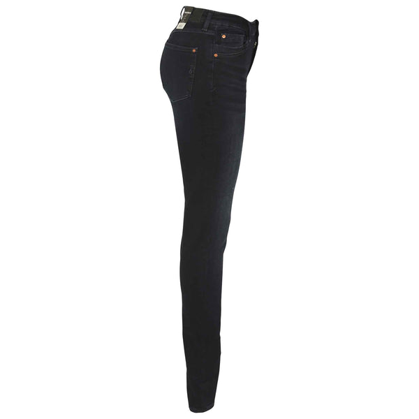 Bluefire Lara Blue Black, kleding voor lange vrouwen, zijaanzicht