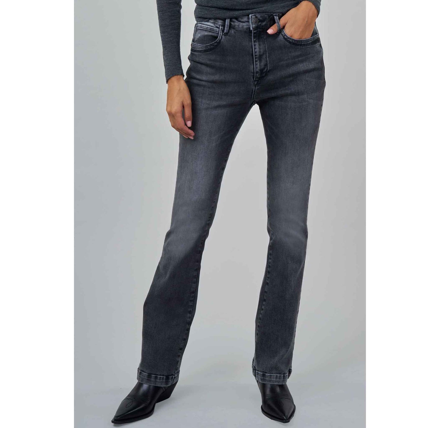 kleding lange vrouwen bluefire jeans vicky grey